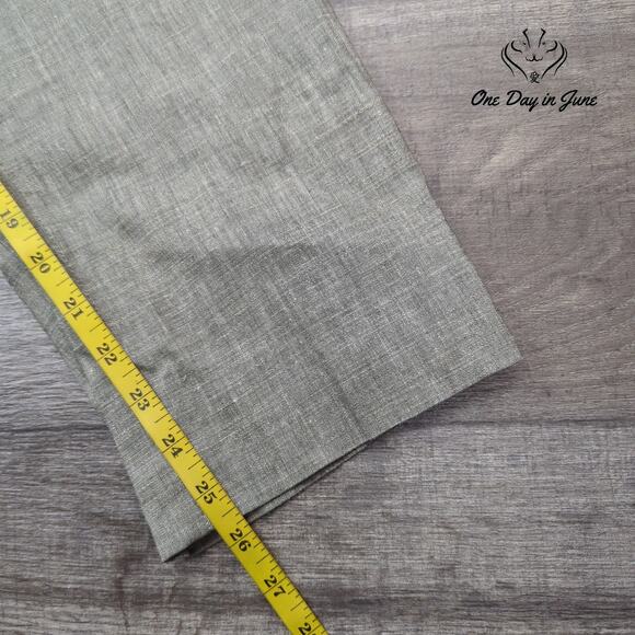 Theory Linen Pants Size 12 - Picture 5 of 6